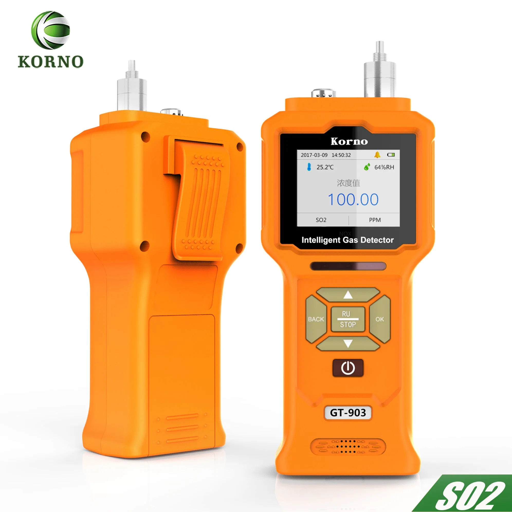 Gas Sensor Sulphur Dioxide IP65 Handheld Gas Detector (SO2)