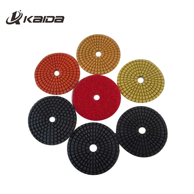 2 Dry Diamond Polishing Pads Granite Buffing Pads Cement Polisher Scratch Removers