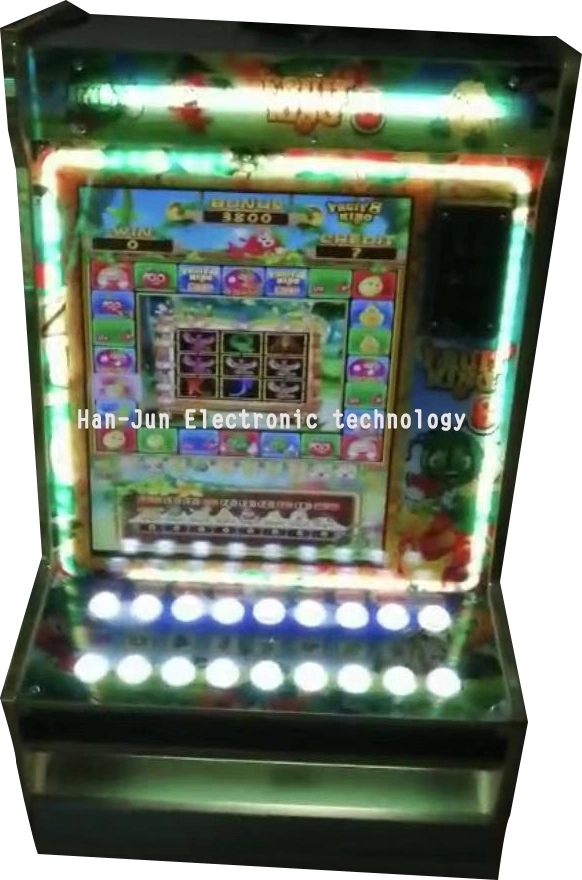 Les fruits King 1/2/3/4/8 LCD jeu vidéo Arcade de gros de la fente dans le sud Ameraica populaire