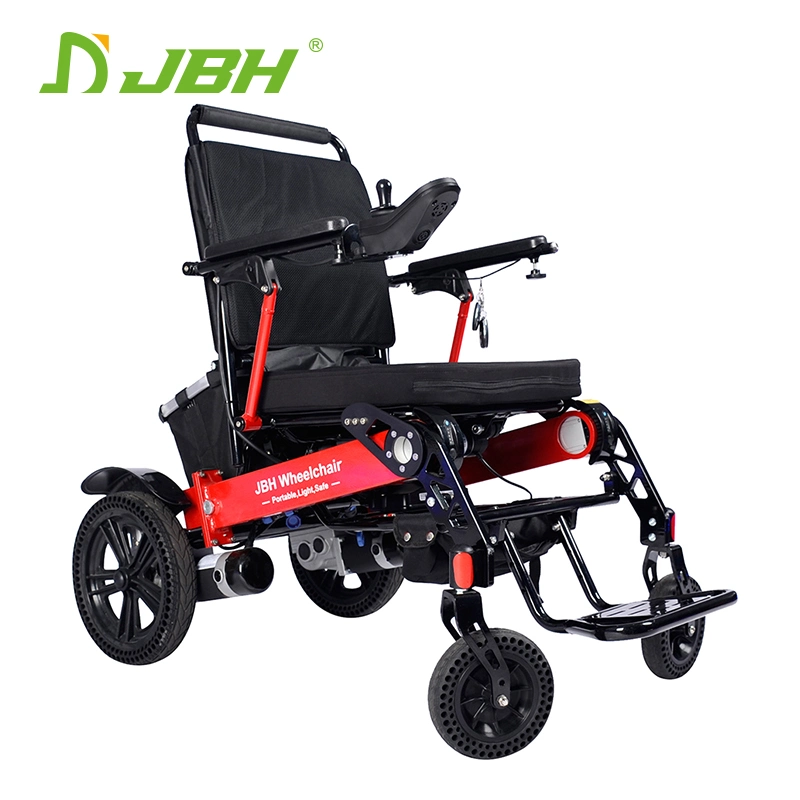 CE FDA Certified Medical High-Back Outdoor Folding Electric Wheelchair