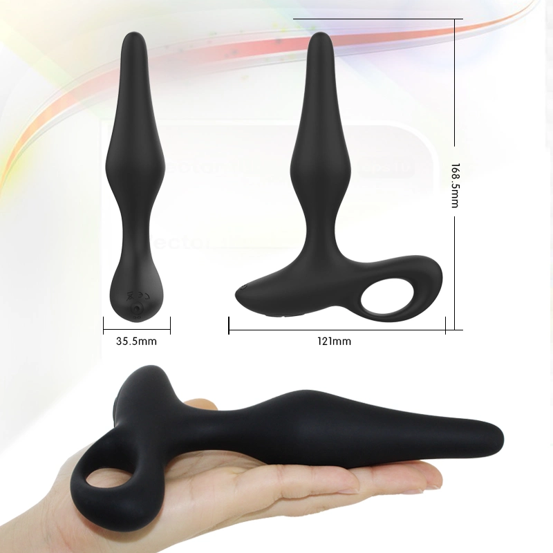 Vibrator Penis Prostate Men Ass Massage Fully Food Silicone