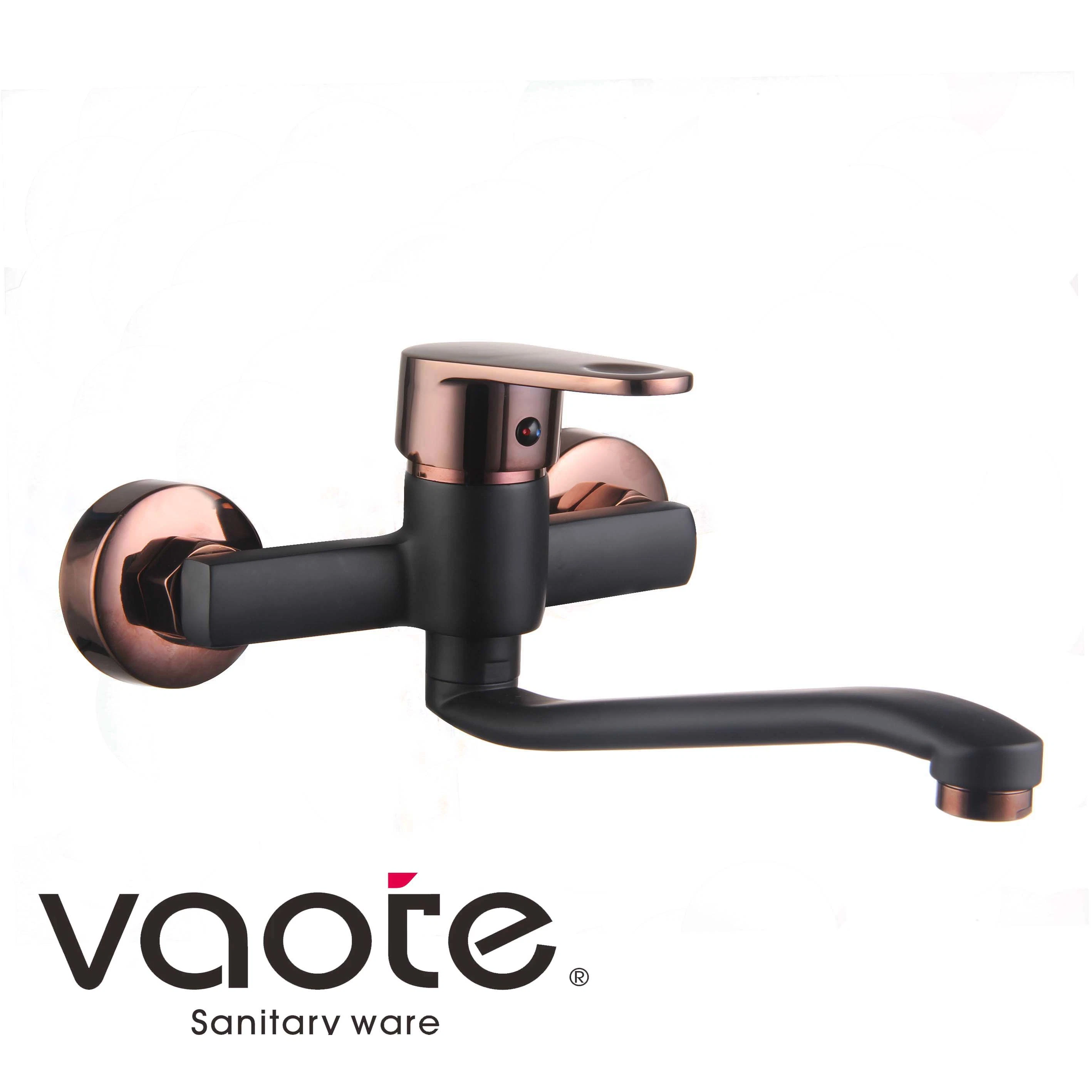 New Design Brass Body Matt Black with Rose Gold Bathroom (VT 14102)