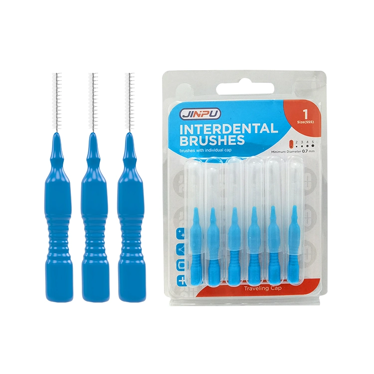 Un buen proveedor venta barata Color personalizado innovador cepillo interdental