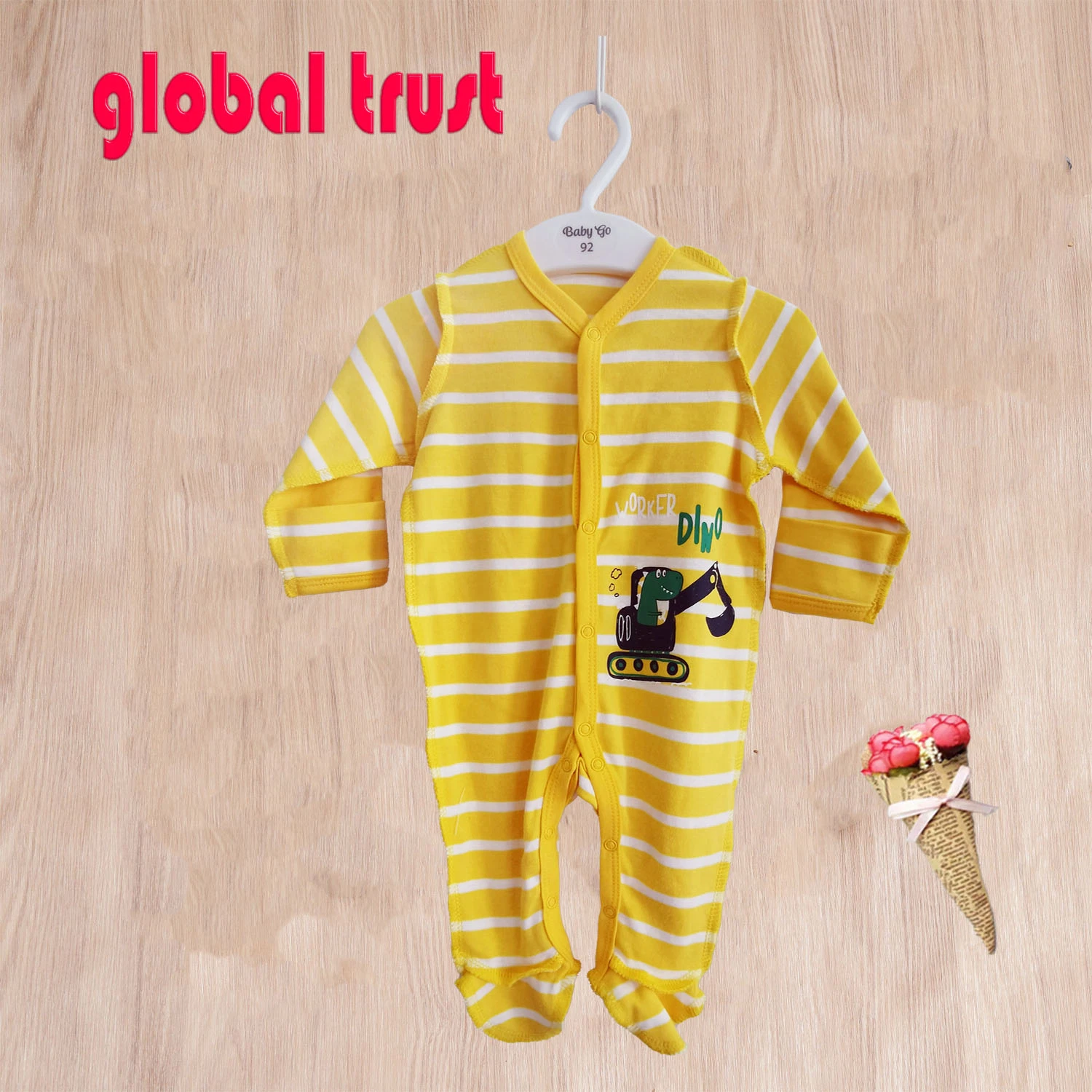 Autumn New Style Baby Casual Romper Baby Girls Girls Cotton Romper Bottoming Clothes