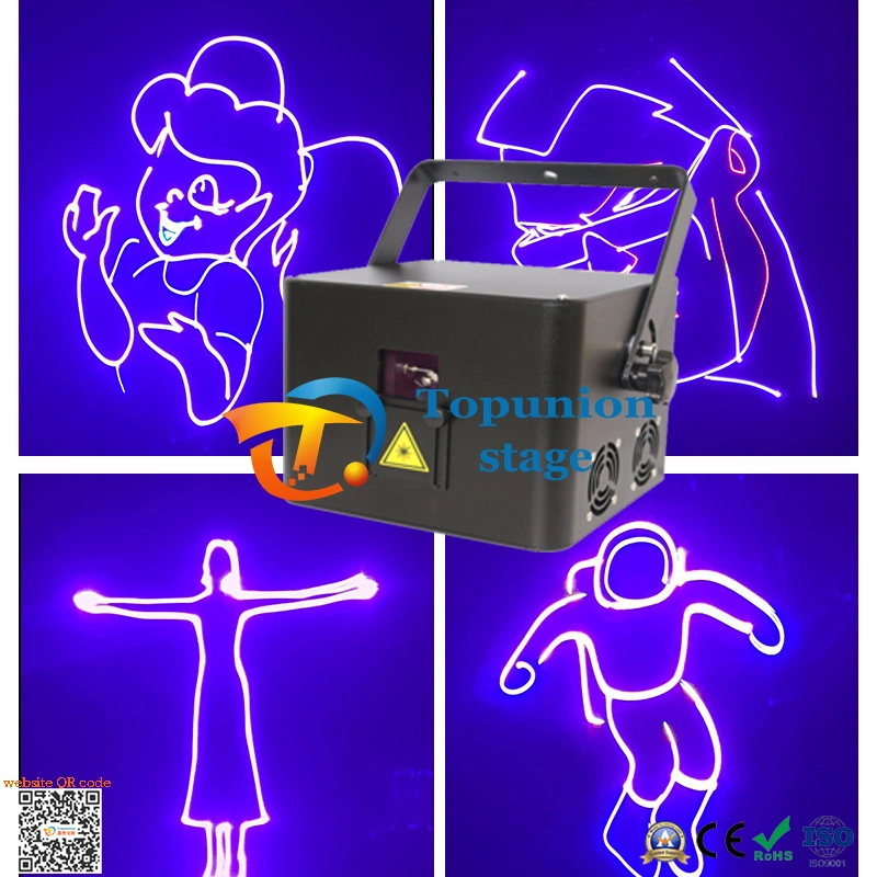 3W Full Color Animated Laser Light KTV Private Room Hi Room Atomasphere Dynamic Laser Light