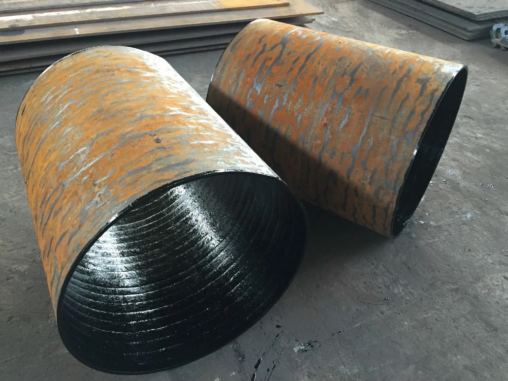 Custom Wear Resistant Steel Pipe Alloy 6+4 mm Thickness Mild Pipe