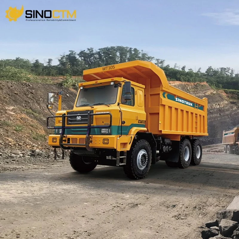 Sinotruk de alta calidad Nuevo 120ton 120t Descarga de la Minería fuera de carretera de la carga útil Camión