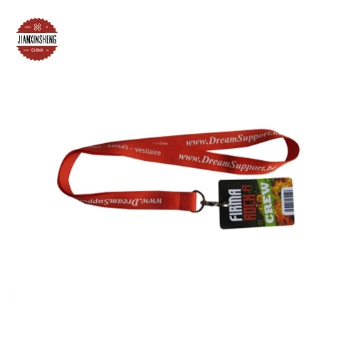 Custom Printing Polyester ID Badge Neck Lanyard No Minimum Order Quantity