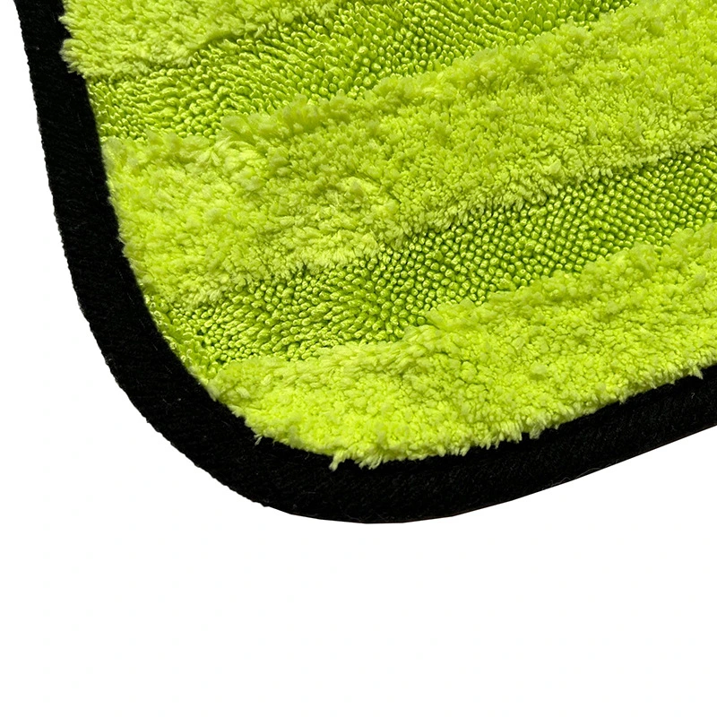 350GSM 40*40cm Microfiber Twist Braid Cloth Coral Velvet Absorbent Water Towel Car Wash Cleaning Cloth