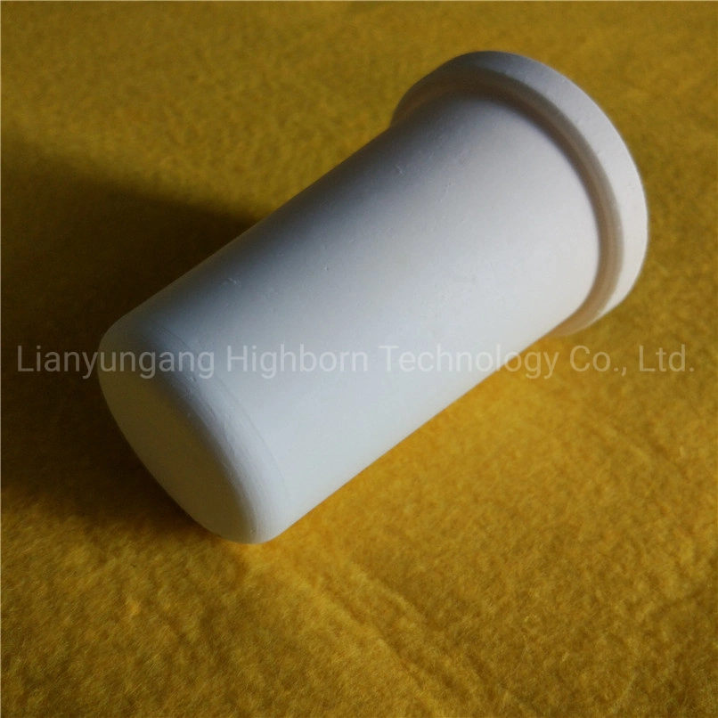 Custom High Temperature Refractory MGO Ceramic Metal Melting Crucible Strong Acid and Alkali Resistance