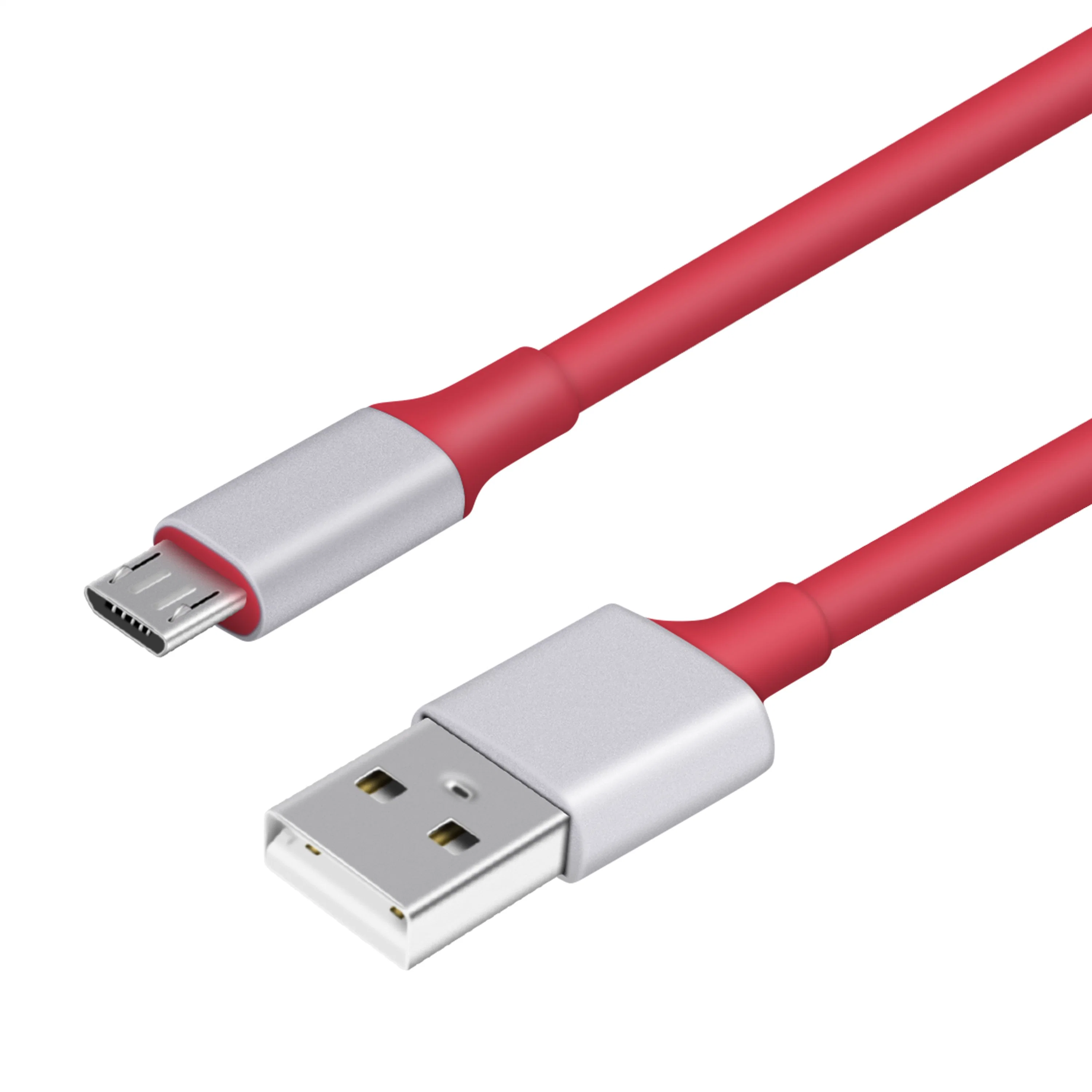 Android Fast Charging USB 3FT 6FT 10FT Silicone Rubber Flexible Data Cable