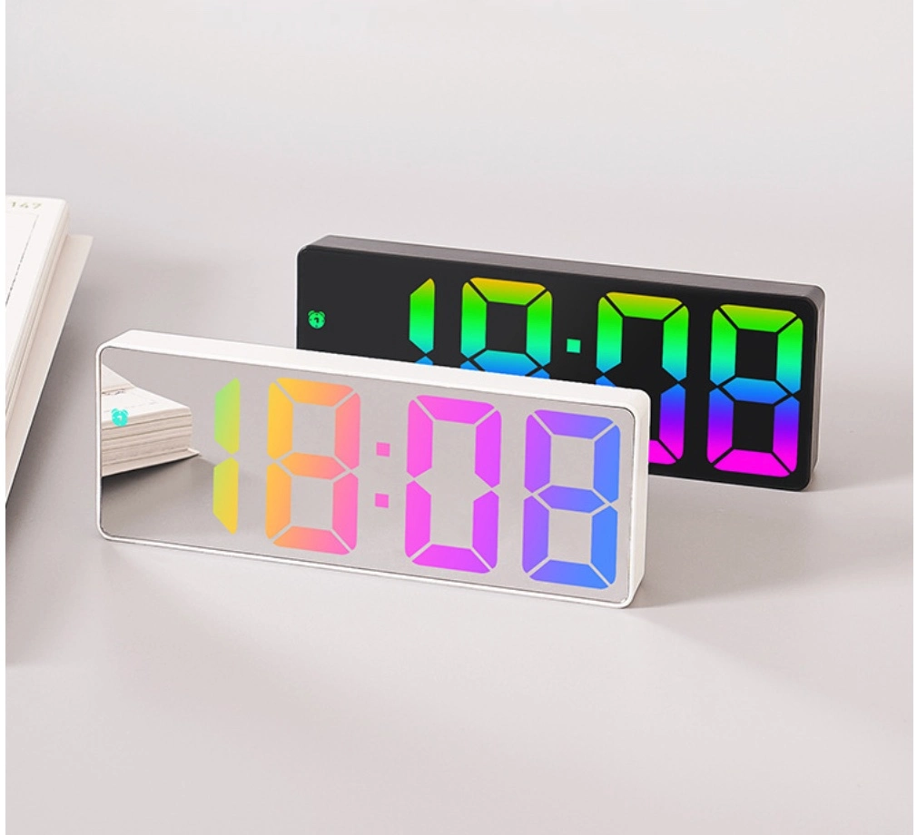 Kunststoff-LED Digital Schreibtischleuchte Smart Spiegel Wandtischleuchte Für zu Hause