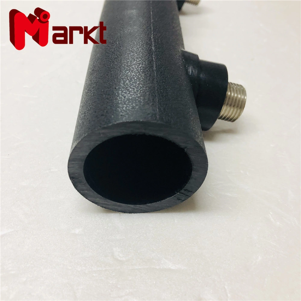 Black PPR Manifold 120mm de distância para o sistema de aquecimento