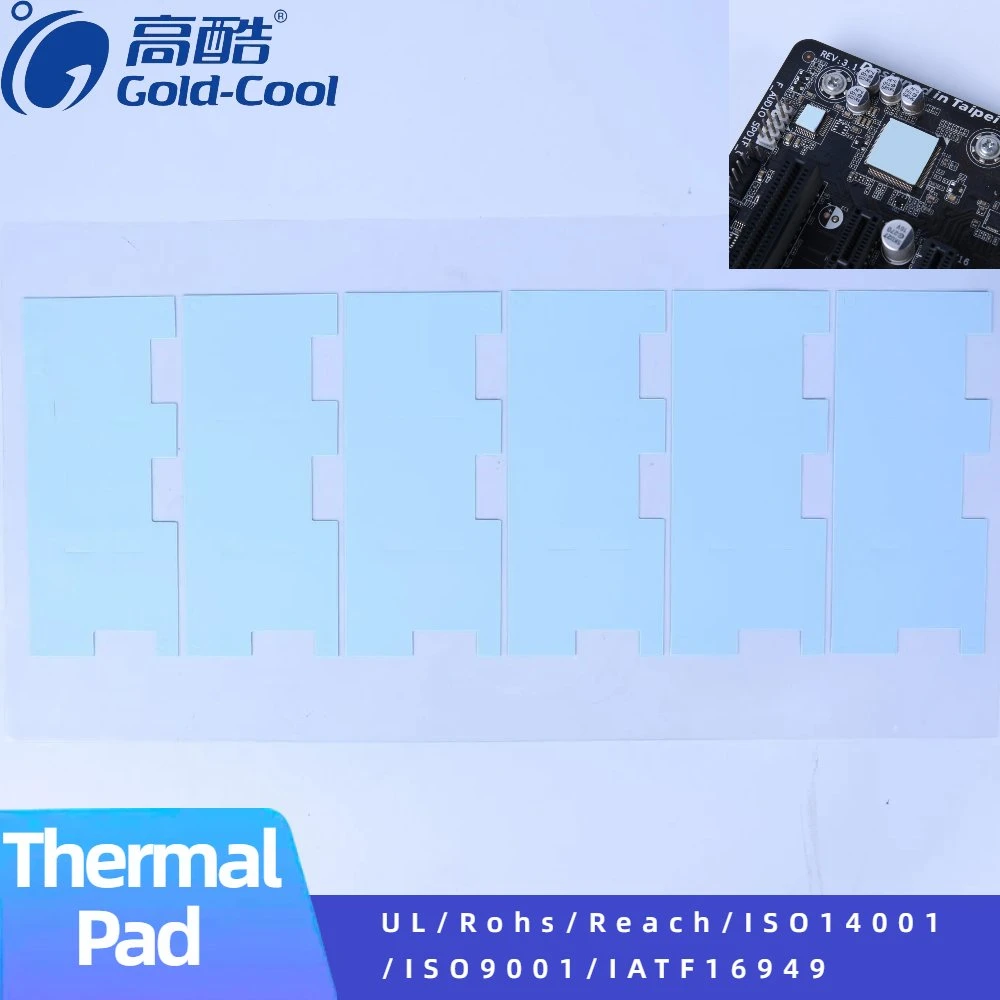 Silicone Heat Dissipation Sheet Thermal Conductive Silicone Pad Gc-Tp-200A