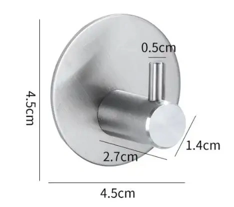 304 Stainless Steel Hanging Hook for Kitchen Bathroom Bedroom