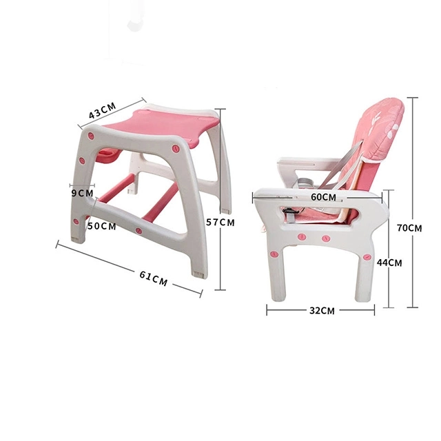 Selling Well New Type Multifunctional 3 in 1 Foldable Portable Baby Dining Chair