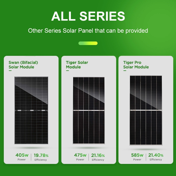 530W-550W Half Cut Factory Price Jinko Solar Panel with Long Cycle Life