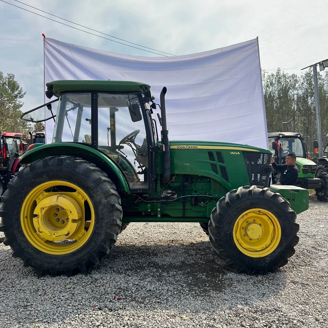 140hp 4WD tractor usado tractor agrícola John Deere 6b1404