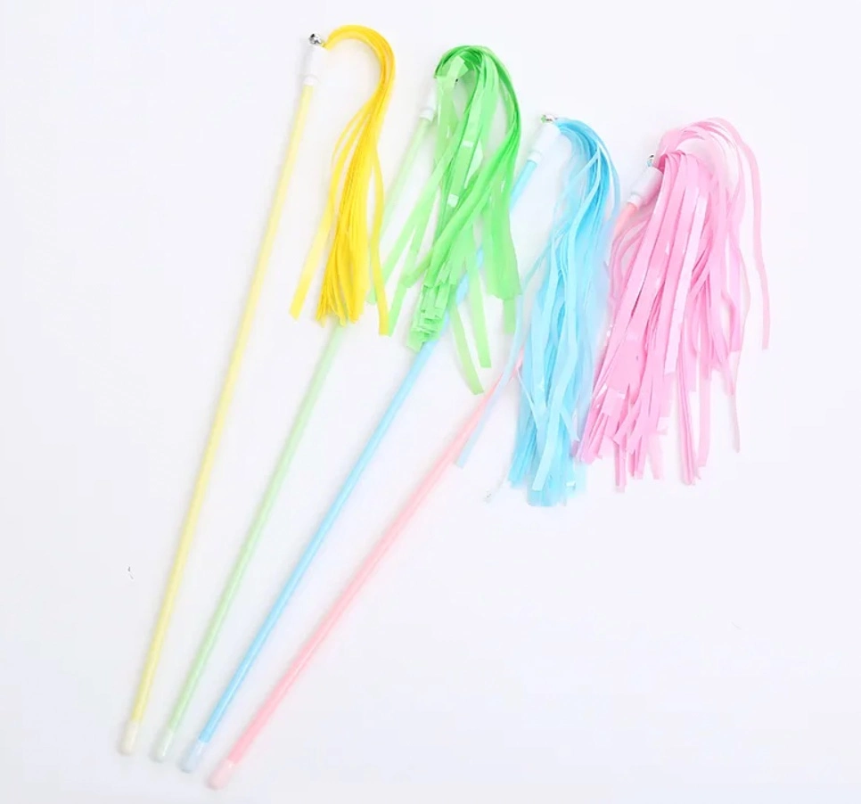 Hot Selling New Small Fresh Tassel Cat Teaser Cat Toys