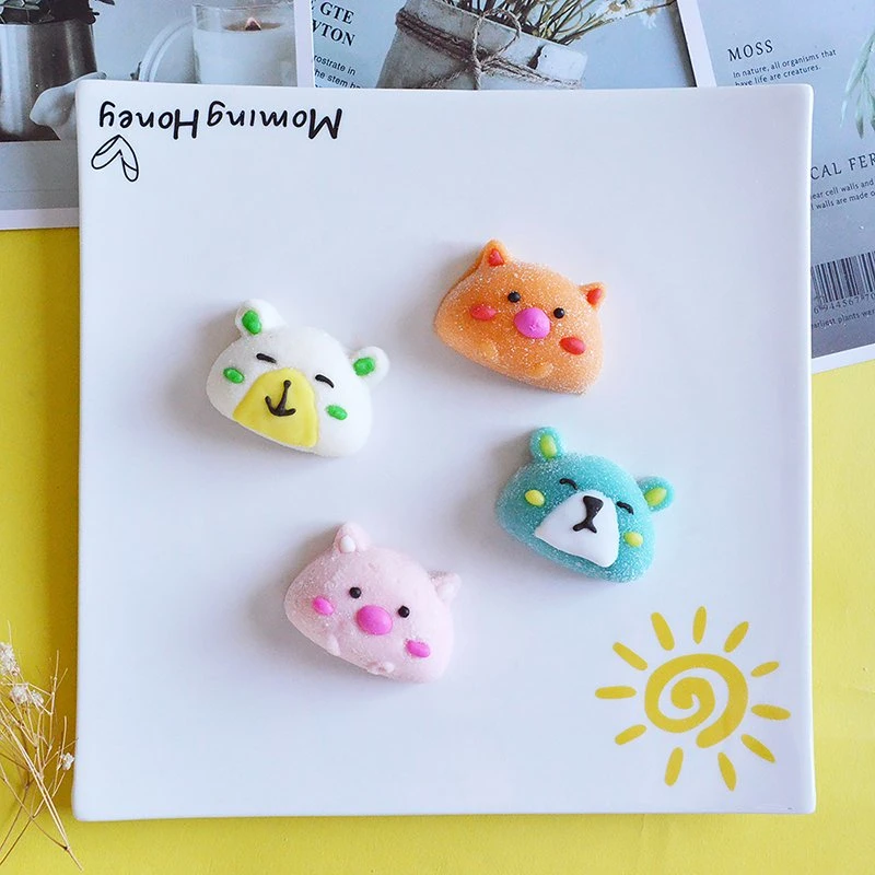 OEM Sweet Mini Cartoon Bear Form Jelly Gummy Candy