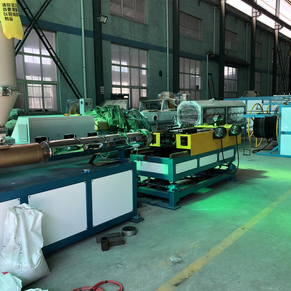 PA Flame Retardant Flexible Plastic Electric Cable Protection Corrugated Pipe Making Machine/Making Plant