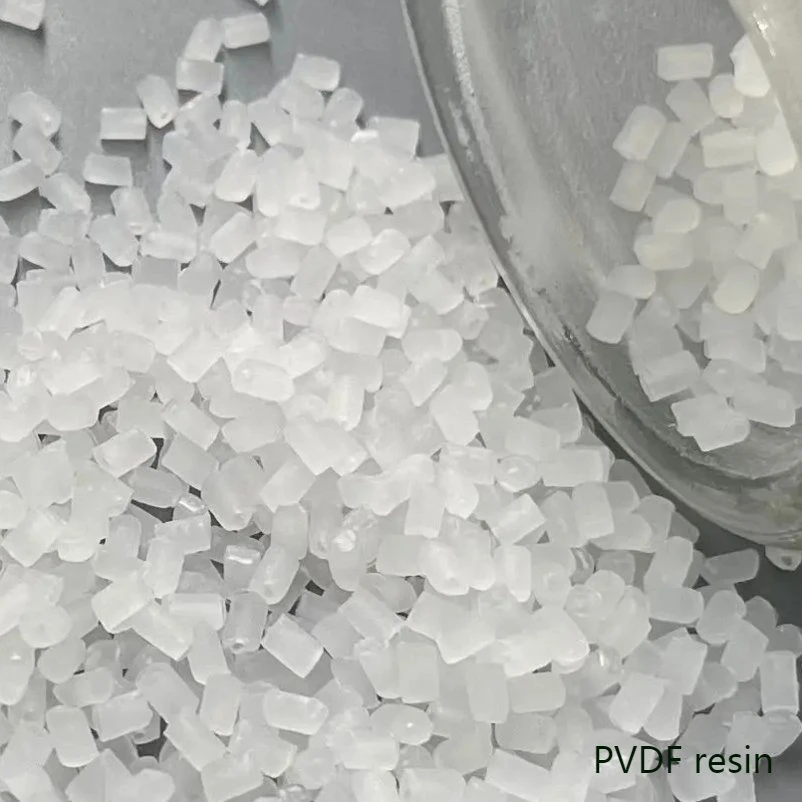 Extrusion Grade PVDF Raw Material Chemical Resistant Injection Molding Grade PVDF Plastic Granules