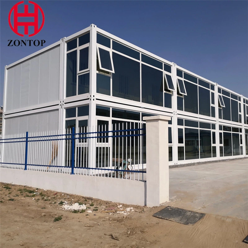 Zontop China Construction 20/40FT Luxury Expandable Casa Prefabricated Modular Steel Structure Portable Prefab Mobile Modular Home Shipping Container House