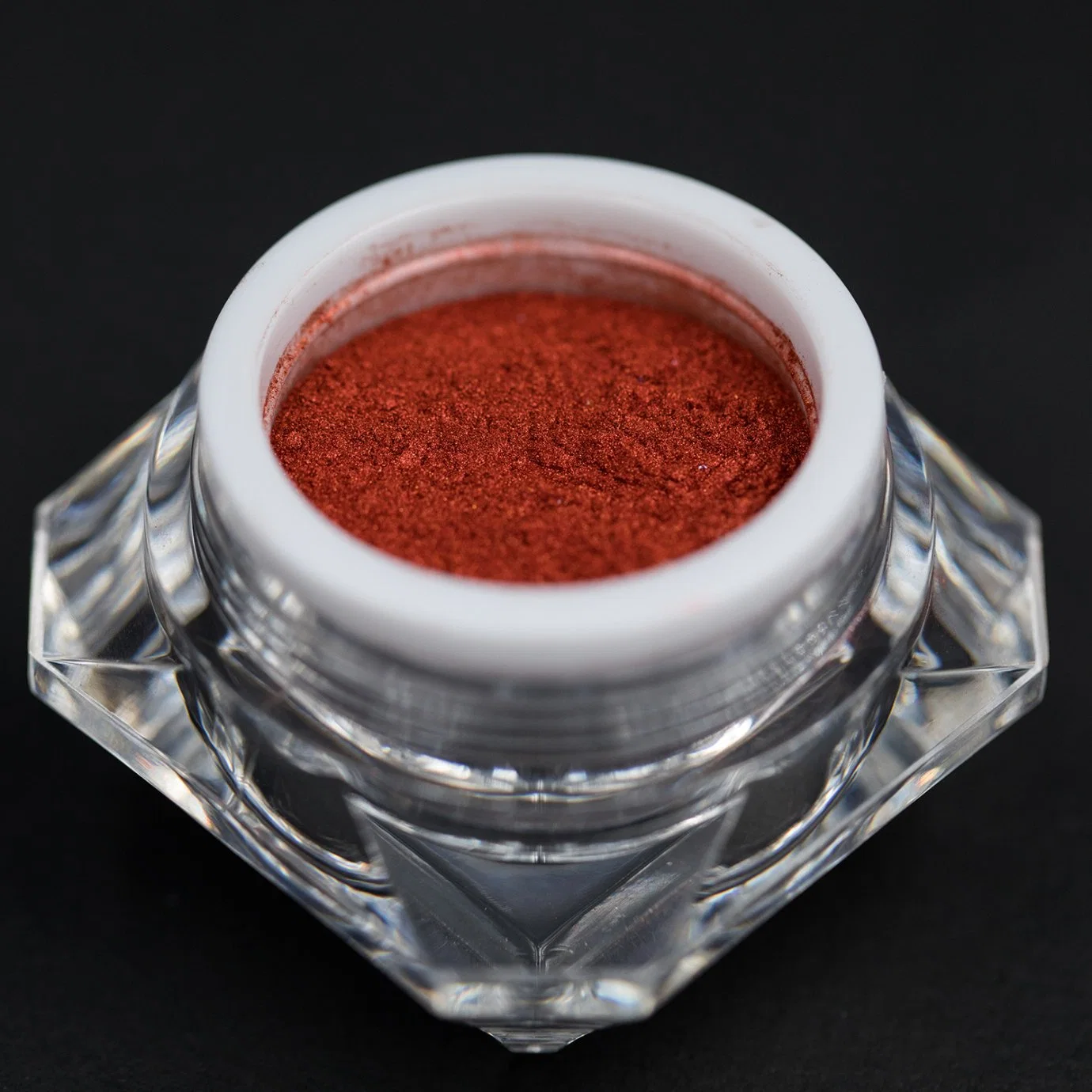 Printing Ink Pigments U9906 Synthetic Mica Chinese Red Effect Pigments Pure Metal Red Textile Leather