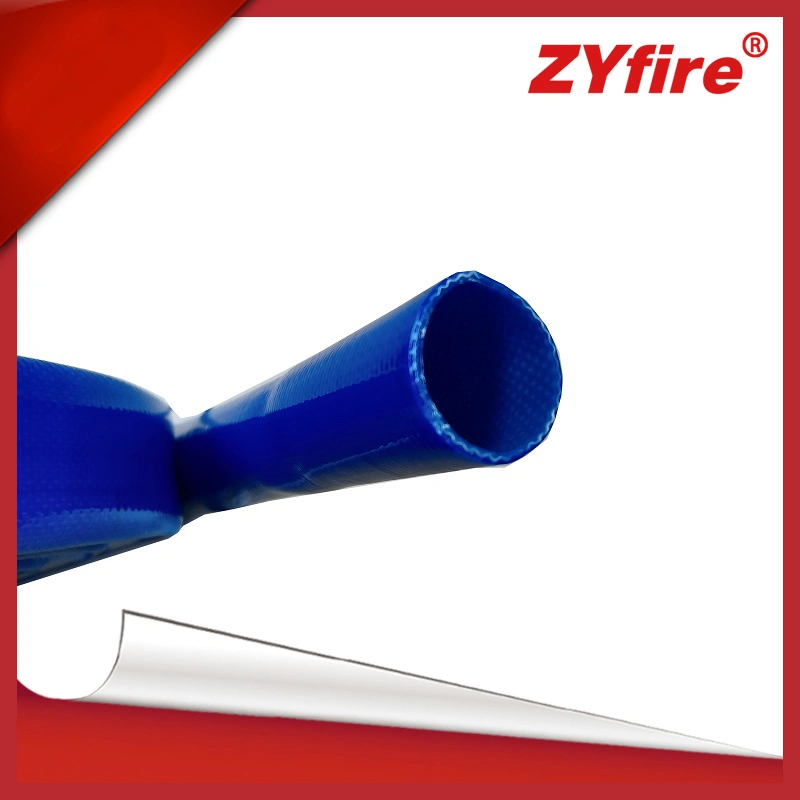 ZyFire 200mm كبيرة القطر TPU خرطوم الطبقة المسطحة خرطوم صناعي الماء خرطوم مطاطي بالزيت لأغراض الصناعة