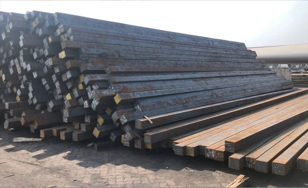 Factory Price Hot Rolled Low Carbon Iron Alloy Steel Billet ASTM A36 Ss400 Ss540 S235jr ASTM A6 Square Steel Billet Flat/Round Bar 130*130 140*140