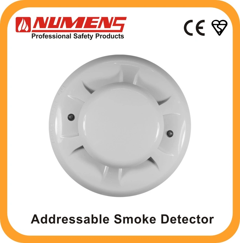 2 Wire En54 Approved Fire Alarm Addressable Smoke Detector (SNA-360-S2)