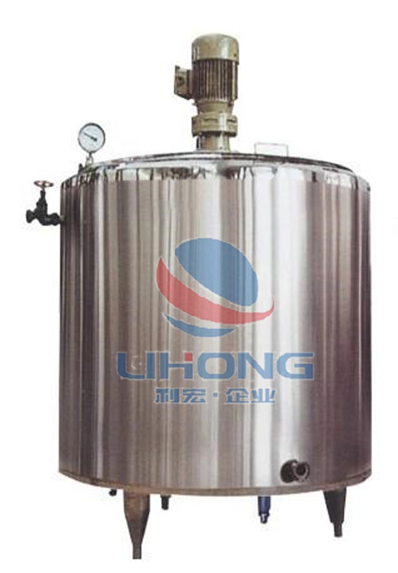 Stainless Steel Ice Cream Heating and Cooling Vessel