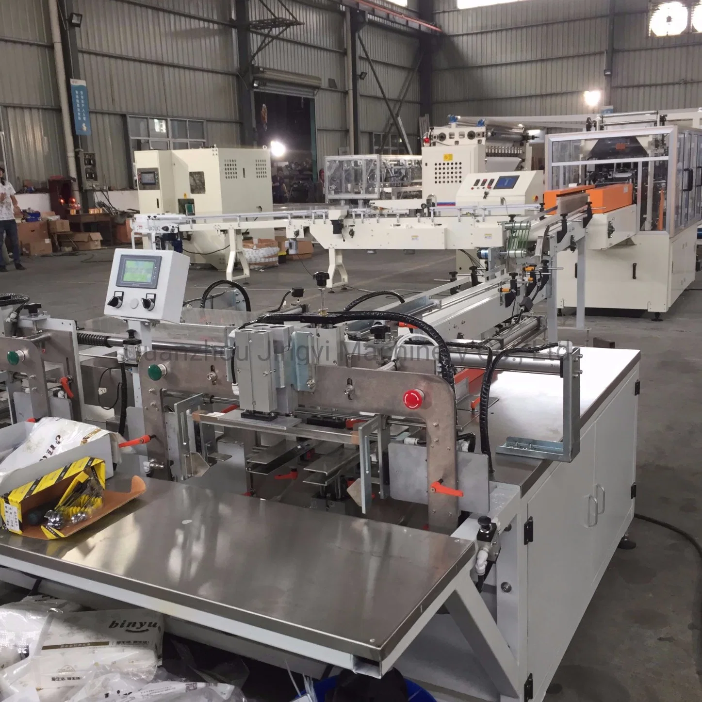 Fully Automatic Facial Tissue Paper Production Line Converting Machine with Auto Separator