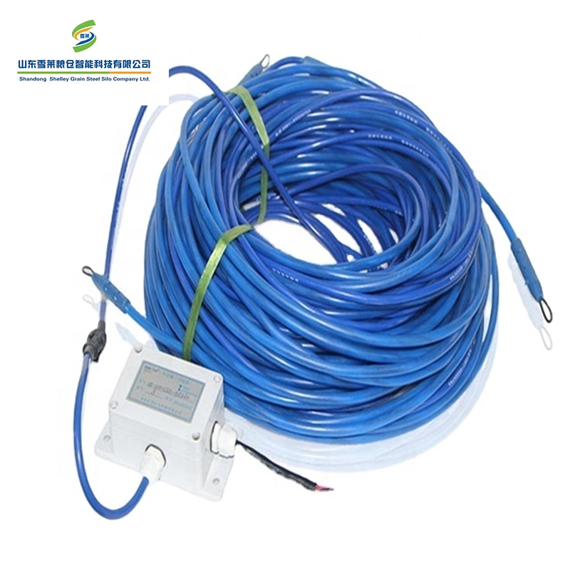 Wireless Transmission Temperature Humidity Monitoring Cables with Sensors Used in Grain Steel Silos