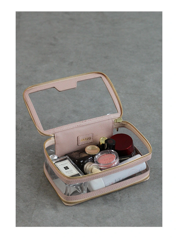 Bolso Storage Organizer Waterproof Luxury Travelling Lady Hand Fashion Travel Women Clear Cosmetic Custom Jelly Bag