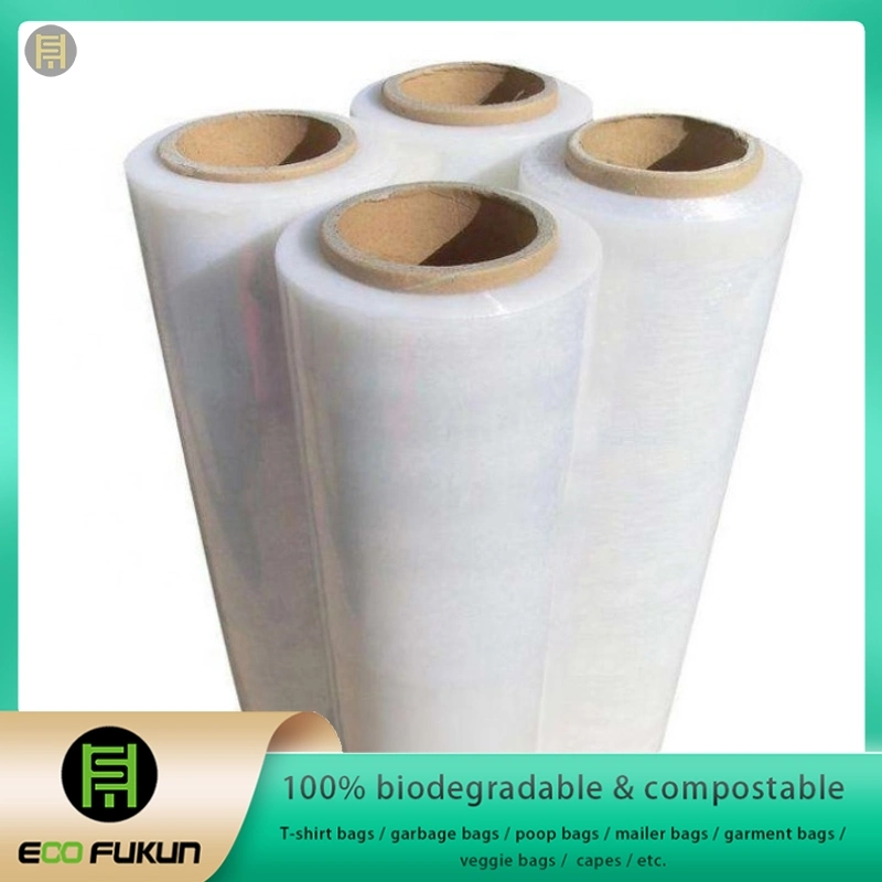 Biodegradable Stretch Film, Eco-Friendly Packaging Stretch Film for Bulk Fixing