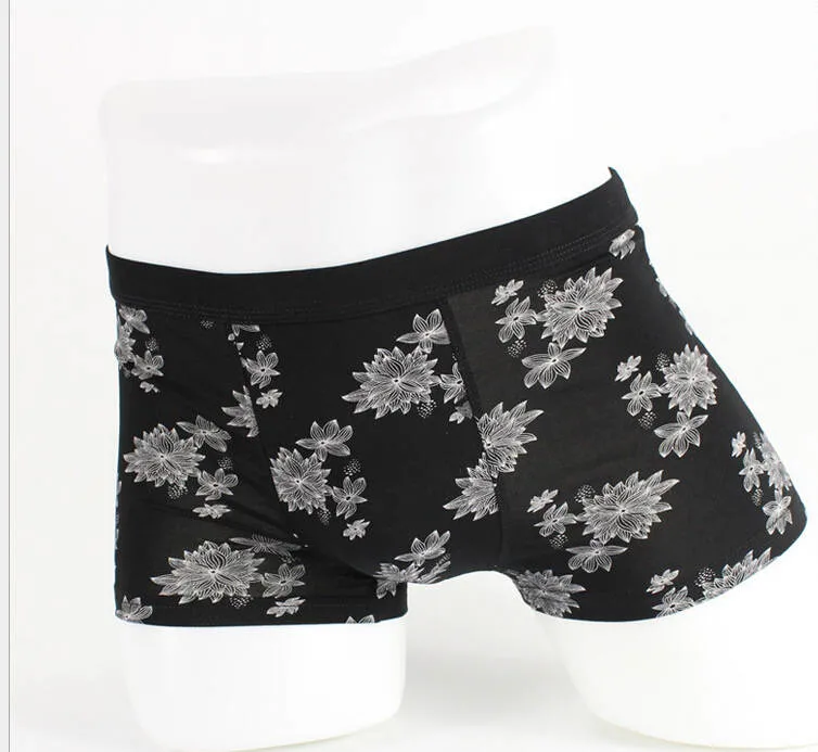 Unique Printed Men&prime; S Cotton Underwear