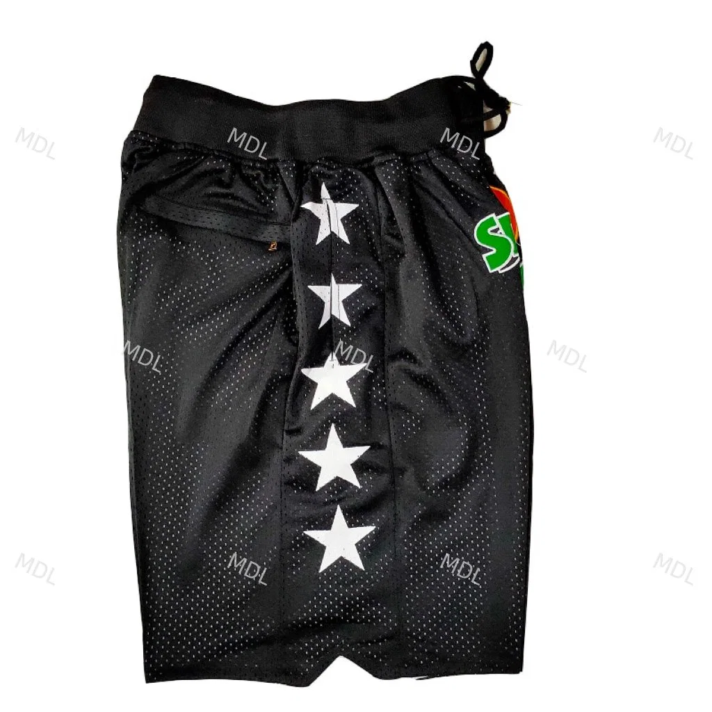 Custom New Design Men's Quick Drying Leisure Five Point Basketball Shorts