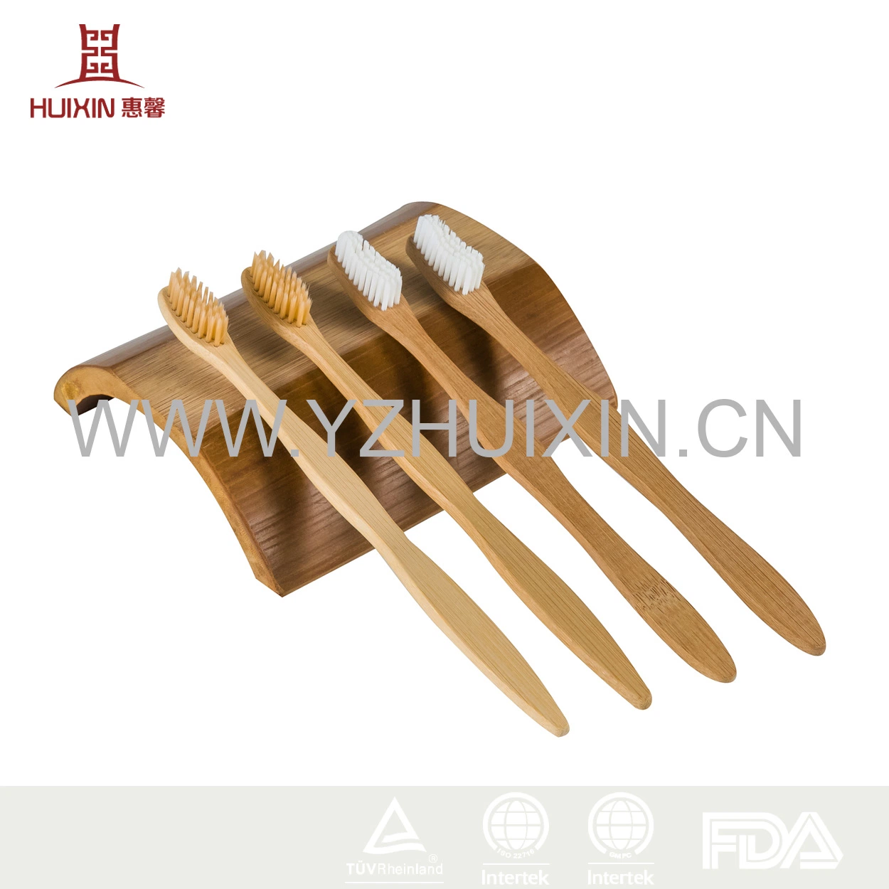 فرشاة أسنان Eco Bamboo للفندق والمنزل والسفر