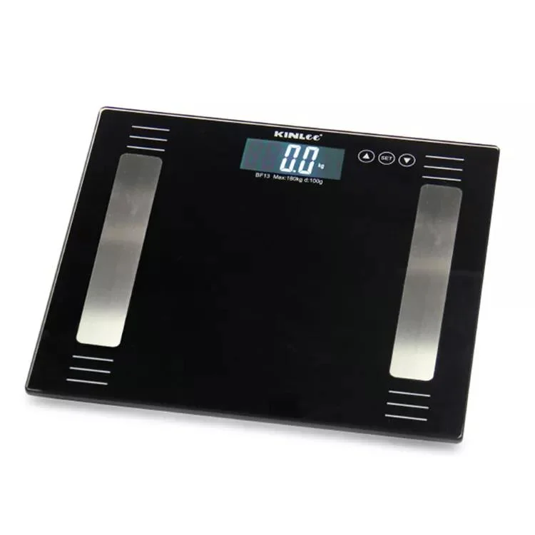 Glass Smart Scales Fat Monitor Digital Body Weight Scale Balance 200kg with Weight Measuring