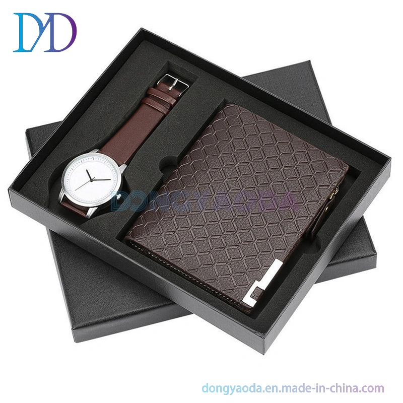 Watch Wallet Set to Send Customers Practical Gifts Company Activities Store Celebration Annual Meeting Business Gift Set