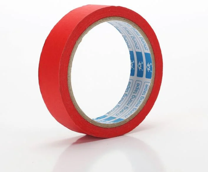 Transparent Neon Colored Masking Label Tape for Office