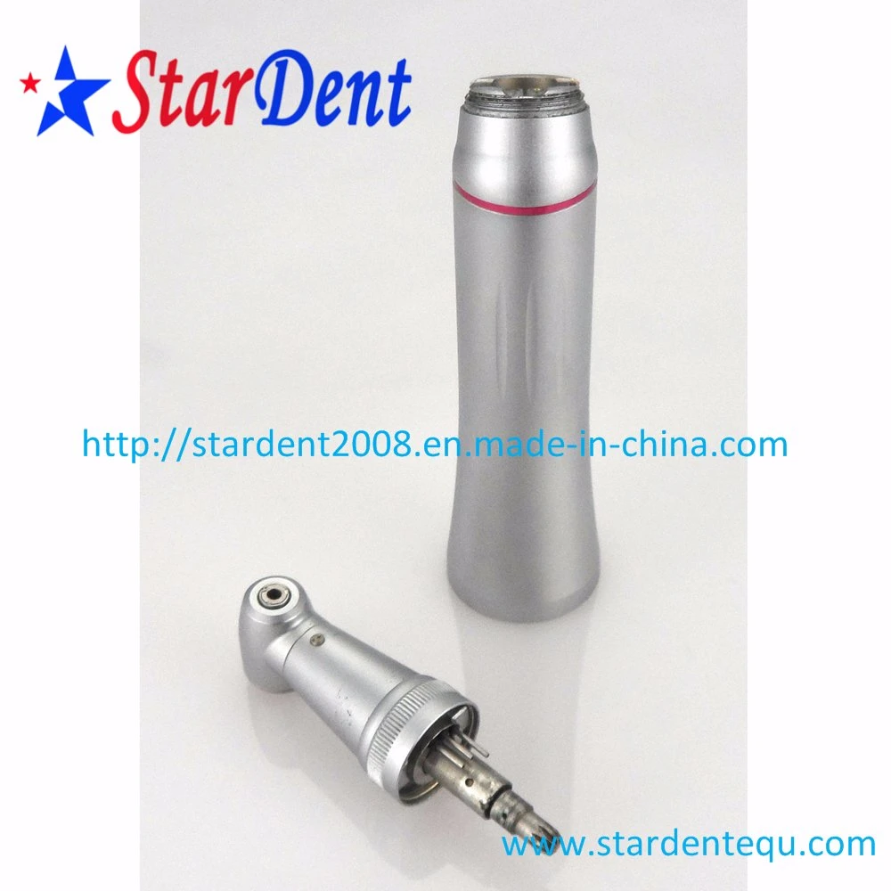 Dental Handpiece 1: 5 Increase Push Bottom Contra Angle Without Light