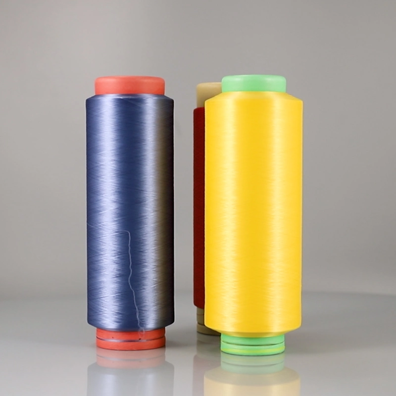 Suzhou Junhui Polyester Dope-Dyed Polyester Yarn DTY 100d/96f