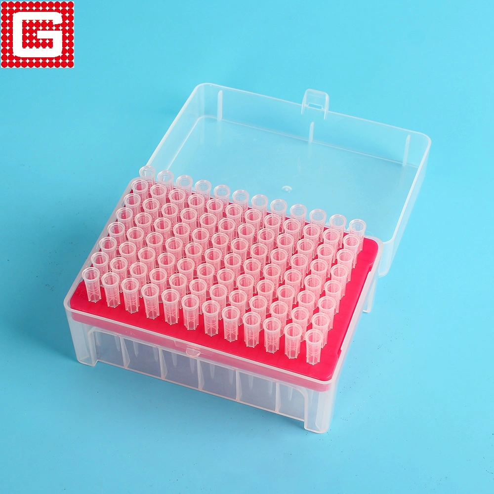 Medical Disposable Micro Plastic 200UL Pipette Tips Rnase/Dnase Free