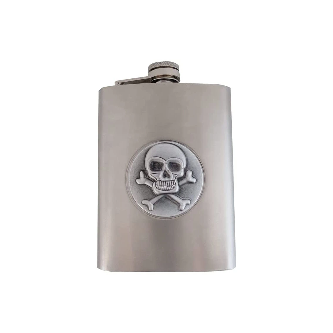 8 Oz Skull Ideal Leakproof Drinking Flask Stainless Steel Hip Flasks for Liquor Whiskey