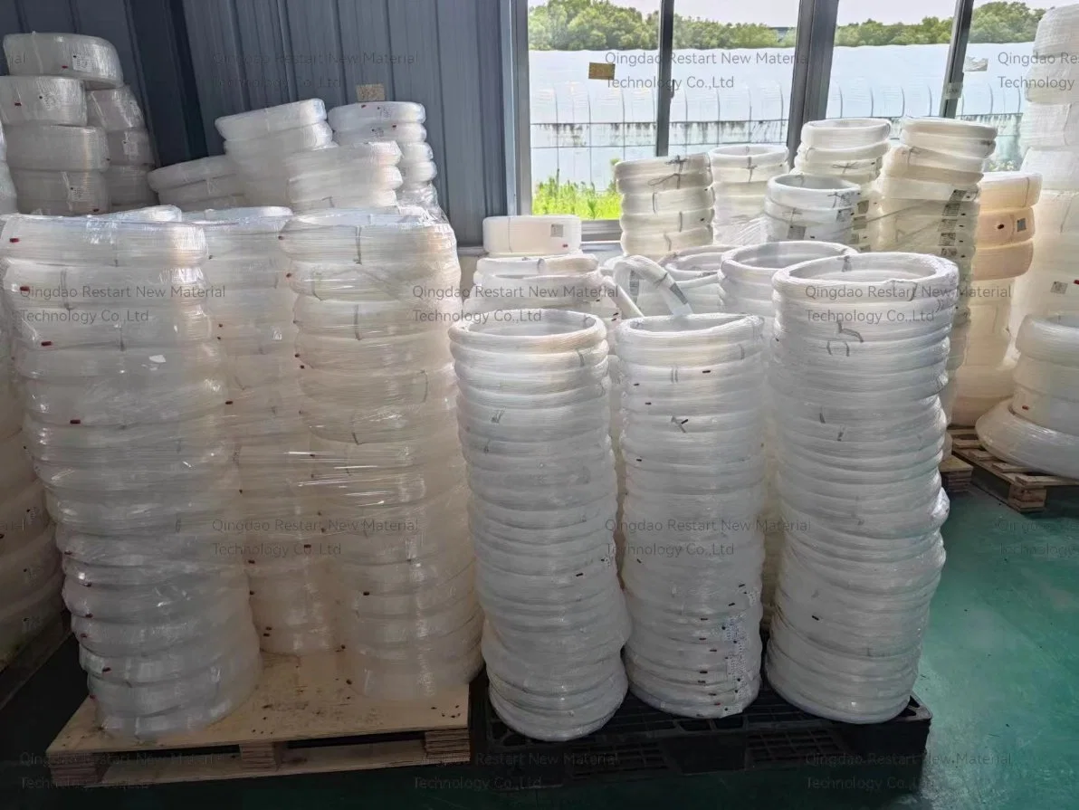 High Grade White and Transparent PFA Tube Plastic Products