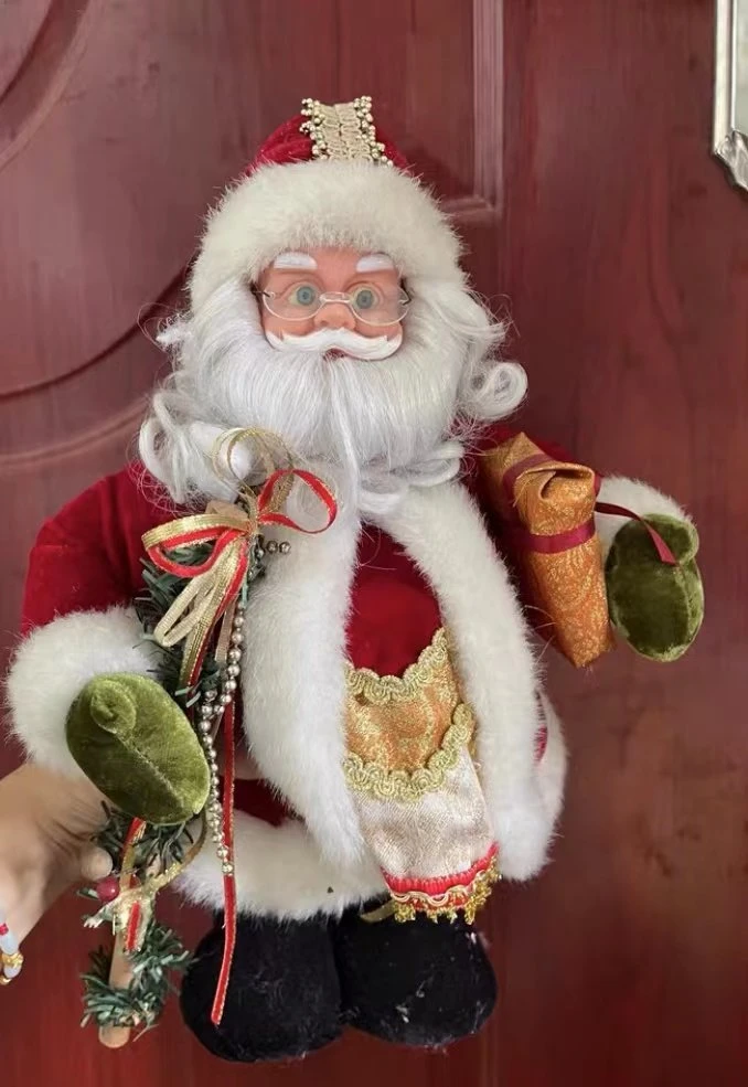 OEM Factory Customized Christmas Decoration Santa Claus Figurine Santa Claus Ornaments Santa Claus Products Santa Claus Craft Manufacturer in China