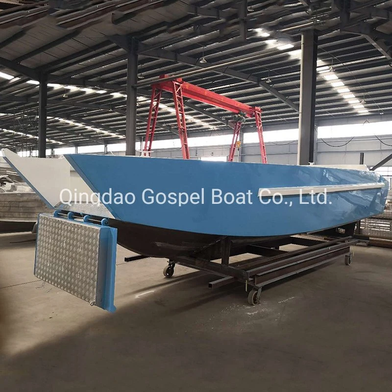 Weld Aluminium Landing Craft for Building Material Goods Transport