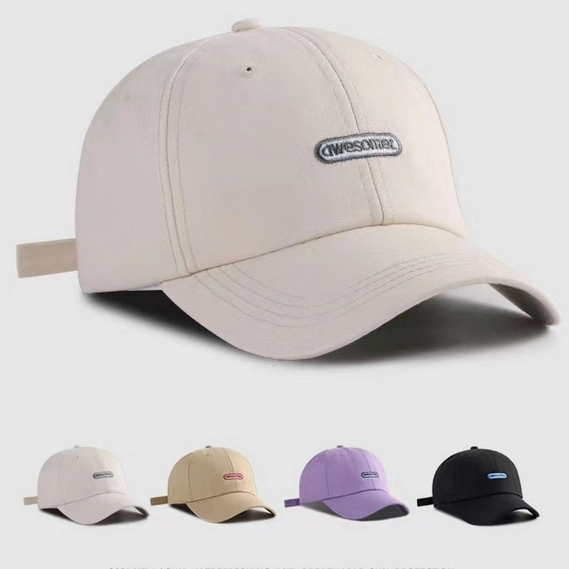 Custom Logo 5 or 6 Panels Cotton Baseball Caps and Sports Hat Dad Cap with Low Price